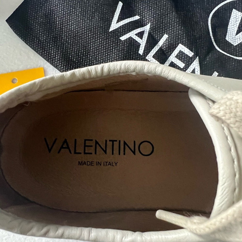 Valentino Women's Off-White Sneakers - Picture 5 of 11